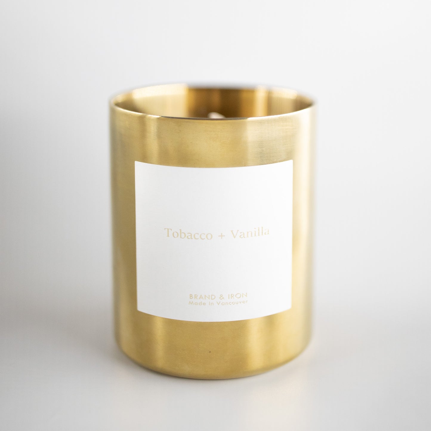 Tobacco & Vanilla candle (goldie)