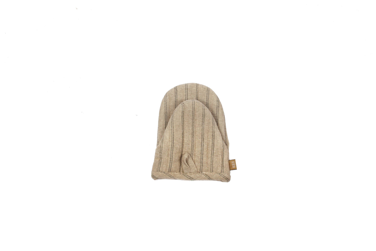 Half Oven Glove Provincial Stripe (Dark Slate)