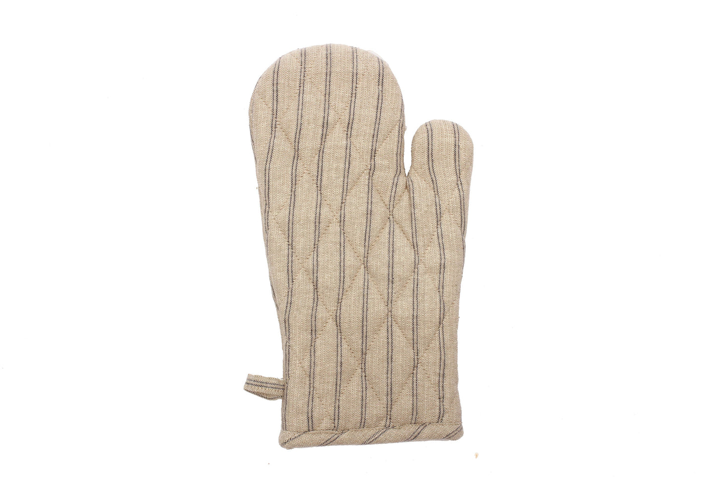 Oven Gloves Provincial Stripe in (Dark Slate)