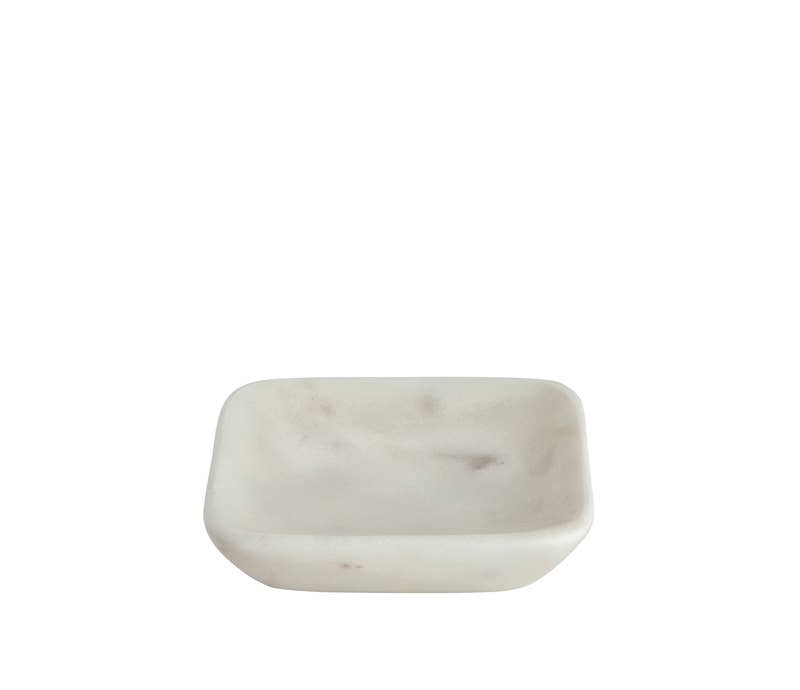 Belle de Provence Square Marble Soap Dish