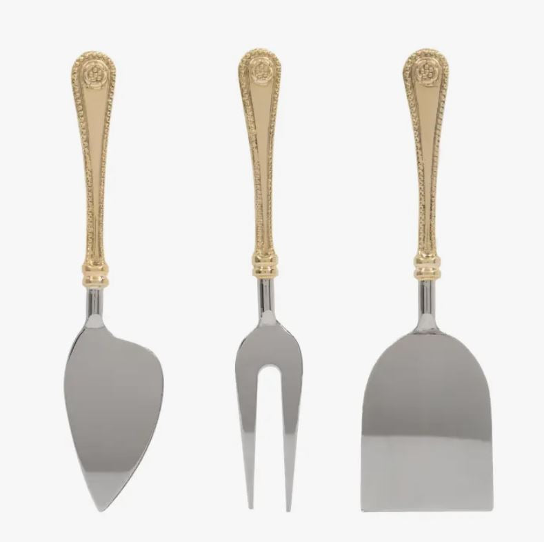 Classic Flower Cheese Cutlery Set