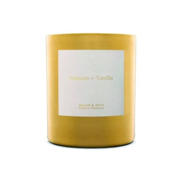 Tobacco & Vanilla candle (goldie)