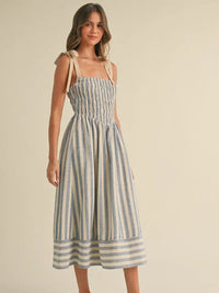 Penelope Striped Dress