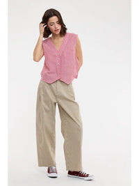 Gingham Molly Top (red) - GEORGE-MARY'S
