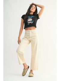 Barrel Twist Jeans (cloud) - GEORGE-MARY'S