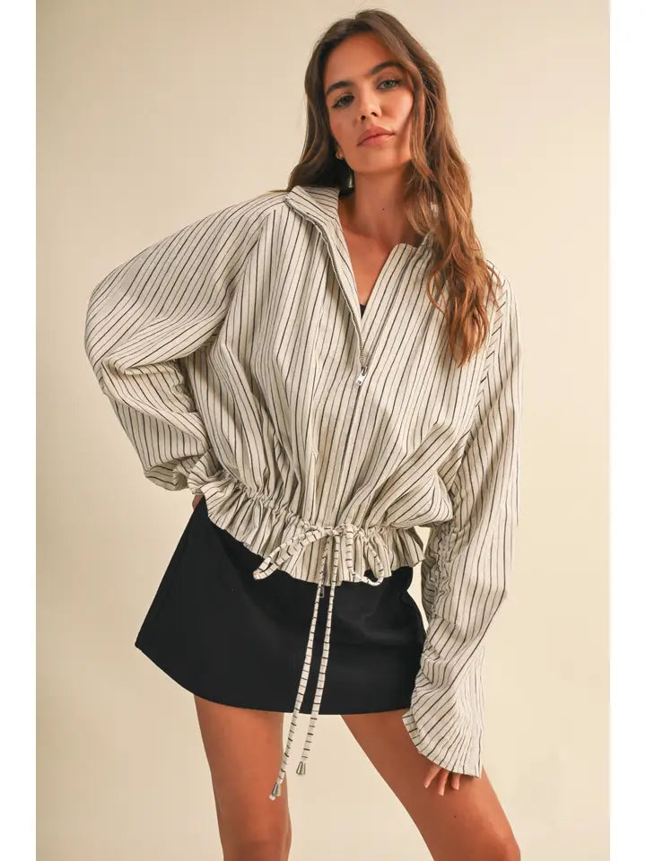 Hayes Drawstring Jacket