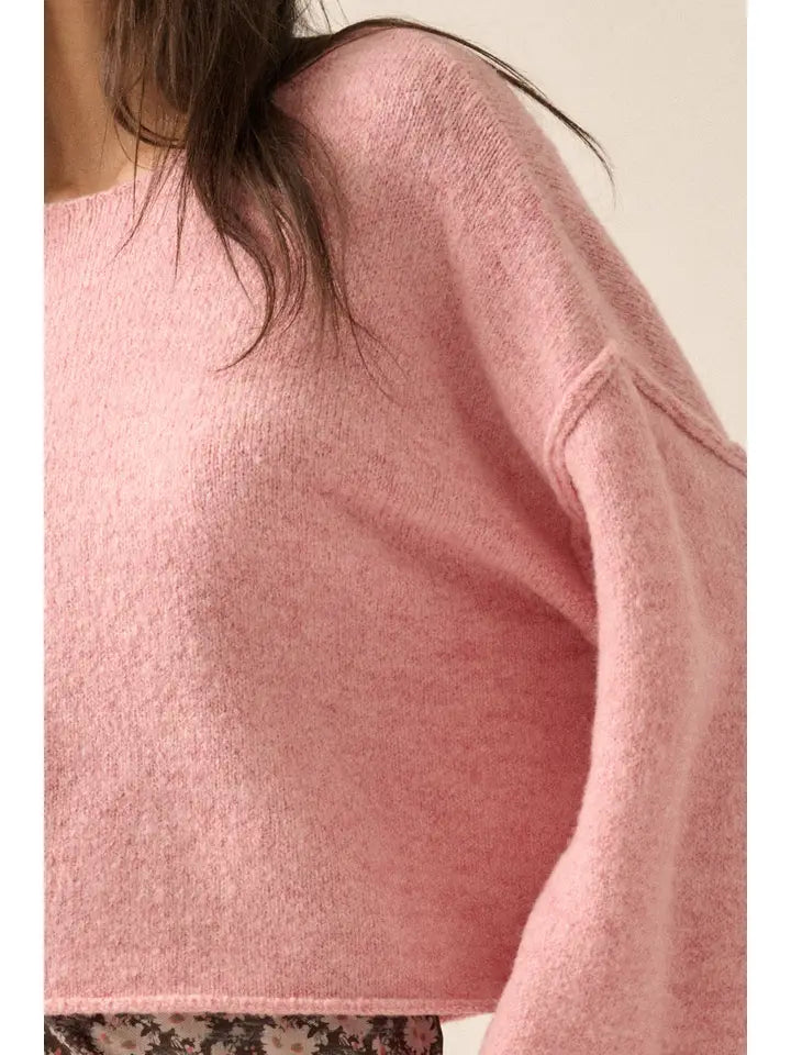 Sunsets Sweater (pink)