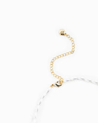 Gold Sea Life Charm Pearl Bead Necklace