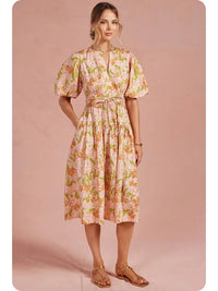 Meadow Puff Sleeve Dress - GEORGE-MARY'S
