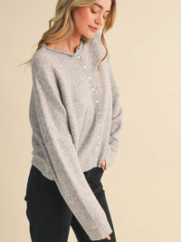 Poppy Cardigan (h. grey)