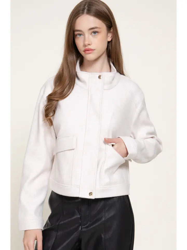 Braden Felt Jacket (cream)