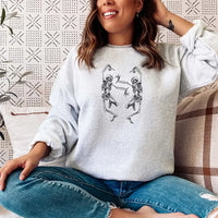 Skeleton Sweatshirt (sand)