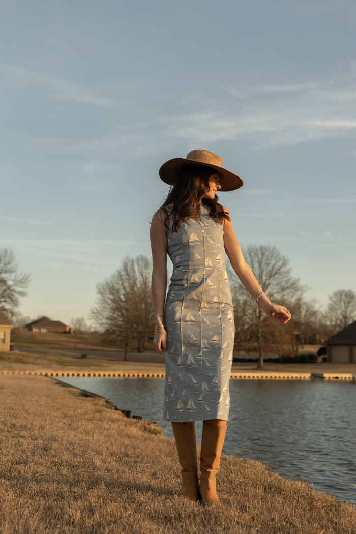 Sailboat Midi Dress