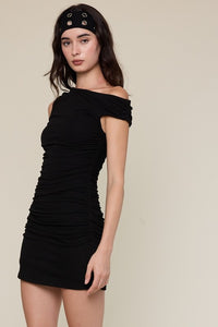 Simone Mini Dress (black)