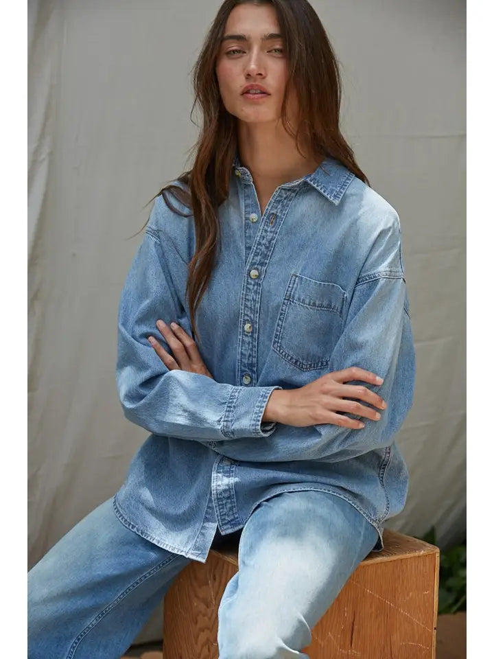 The George Denim Shirts