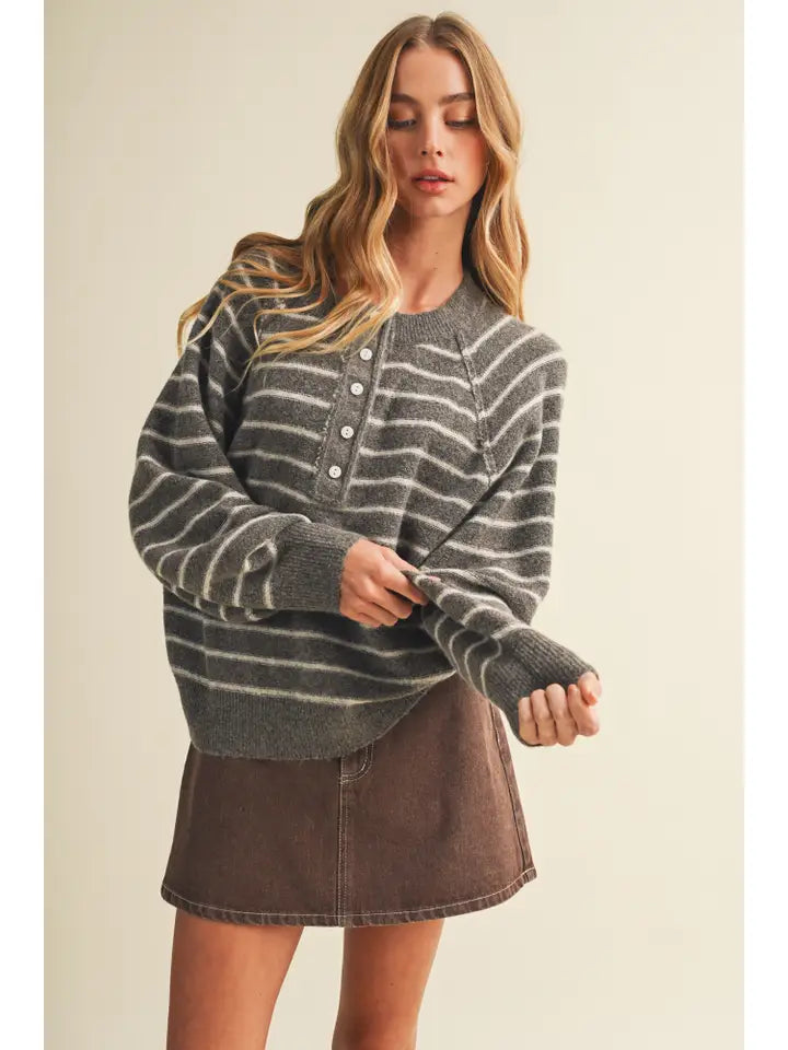 Grayson Striped Sweater