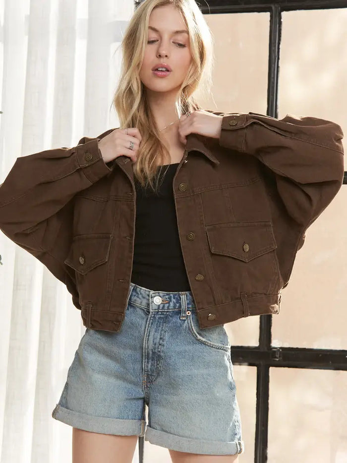 Baylor Cropped Jacket