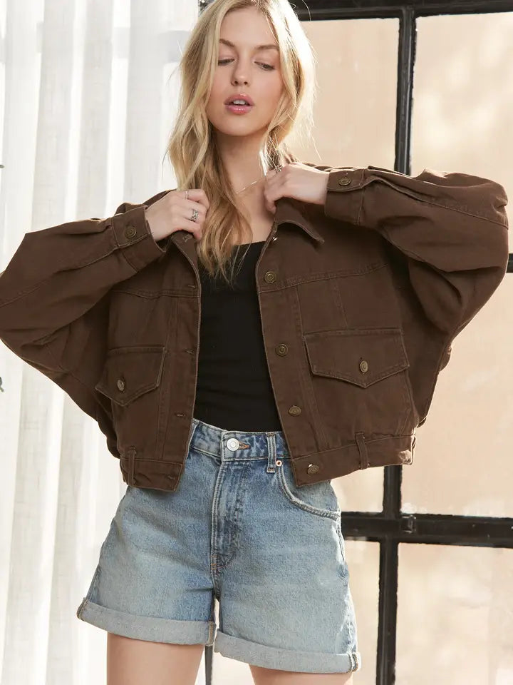 Baylor Cropped Jacket