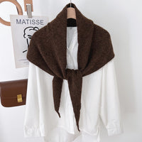 Westover Triangle Scarf (chocolate)
