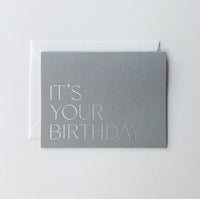 It's Your Birthday No. 21 Card (2 colors)