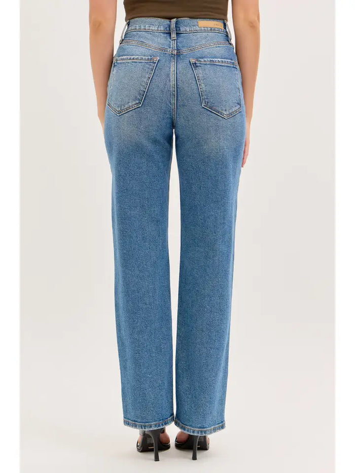 Super High Rise Dad Jean