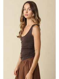 Townes Rib Tank (brown)