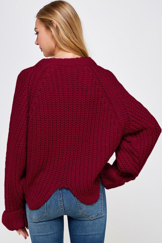 Cranberry Pullover