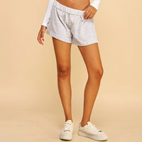 Rollover Lounge Shorts (grey)