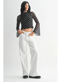 High Rise Straight Leg Jeans