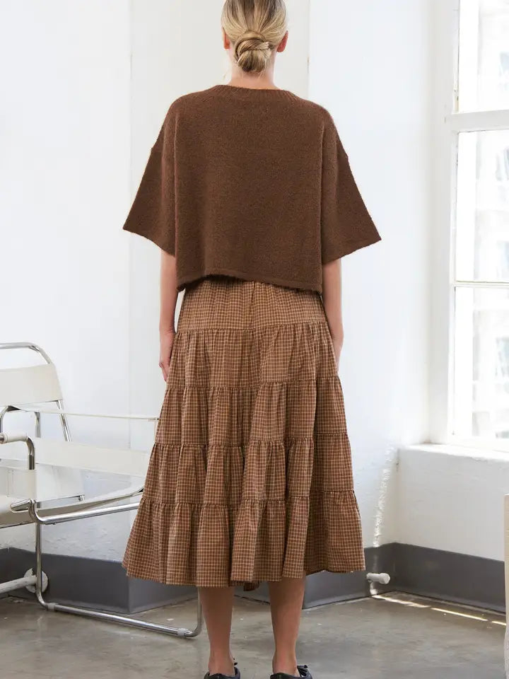 Louise Sweater Cardigan (brown)