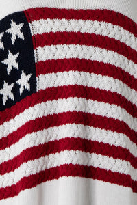 American Flag Sweater