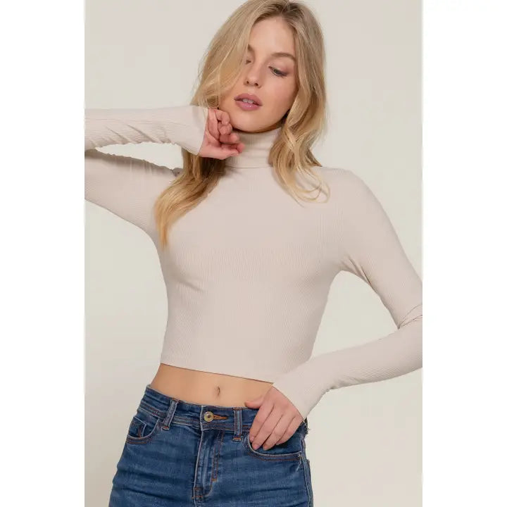 Stone Turtleneck Top (Copy)