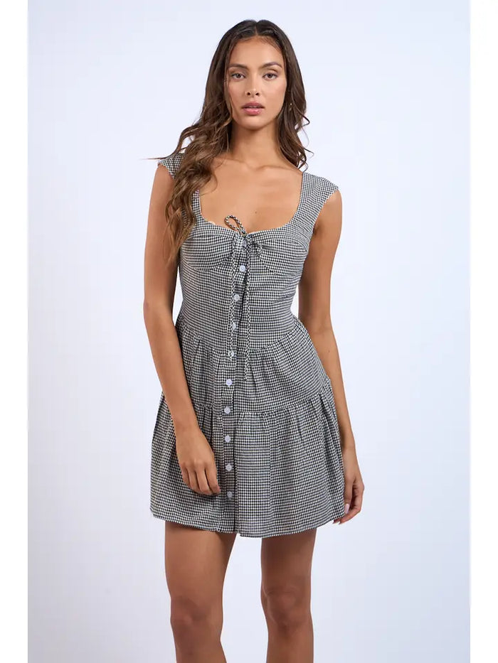 Gingham Mini Dress