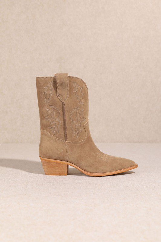 Nelly Bootie (taupe)