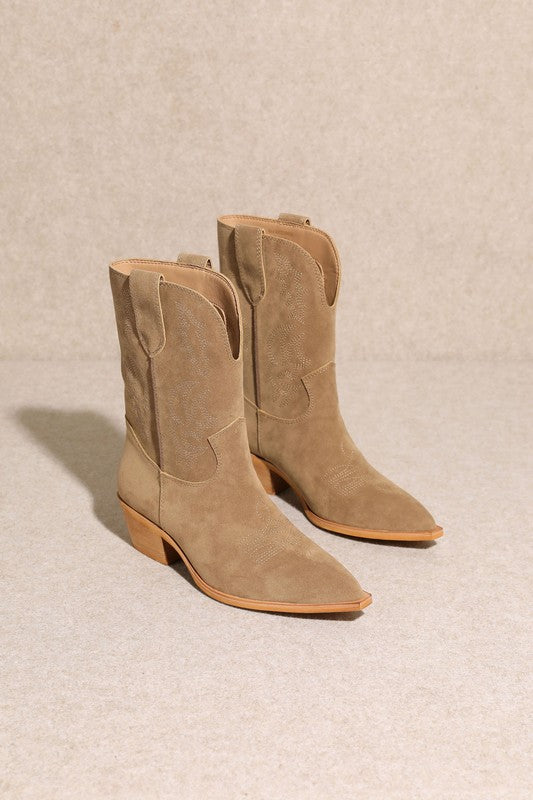 Nelly Bootie (taupe)