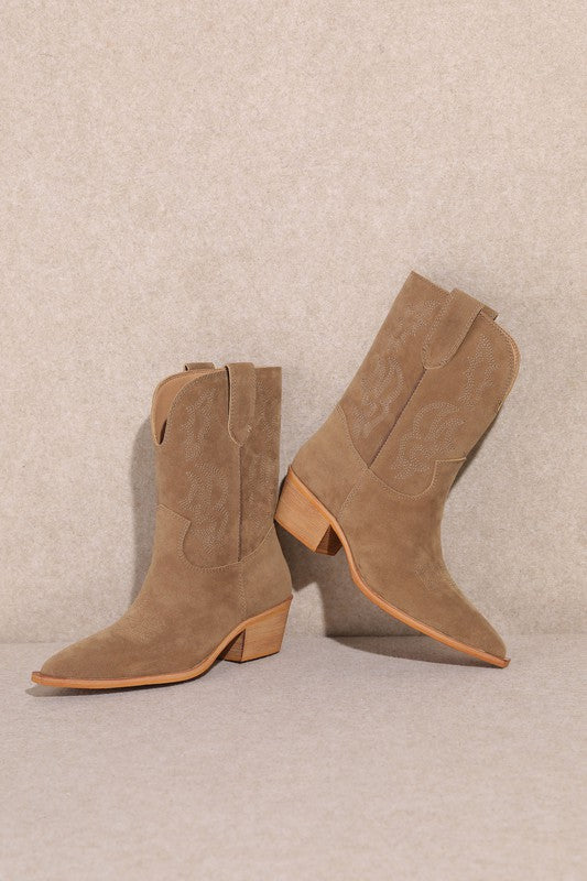 Nelly Bootie (taupe)