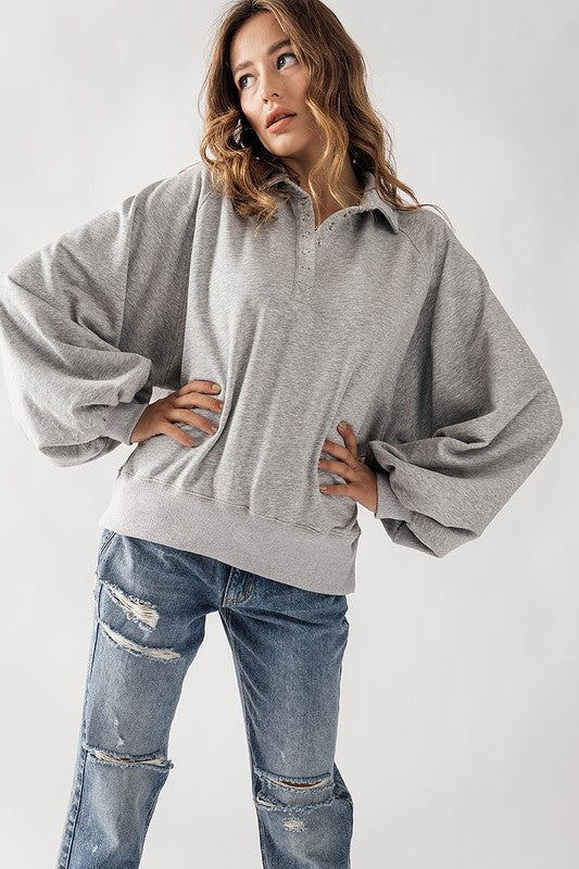 College Prep Sweatshirt (heather grey)