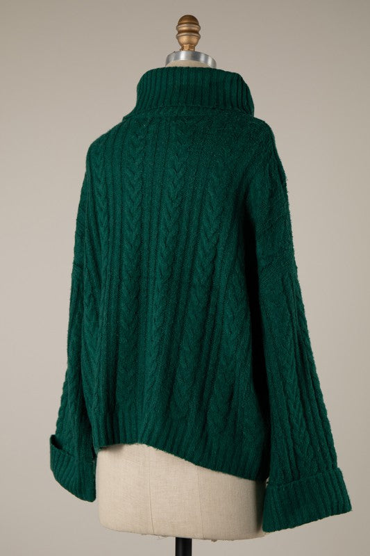 Hunter Cable Sweater (hunter)