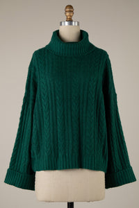 Hunter Cable Sweater (hunter)