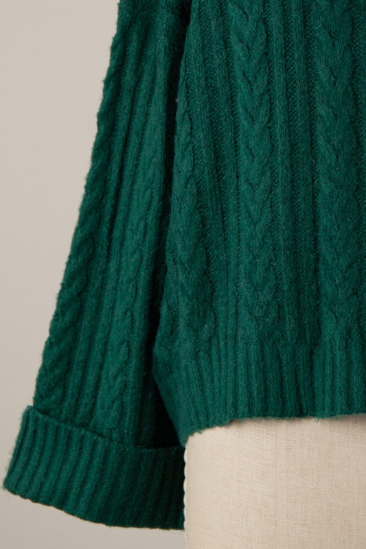 Hunter Cable Sweater (hunter)