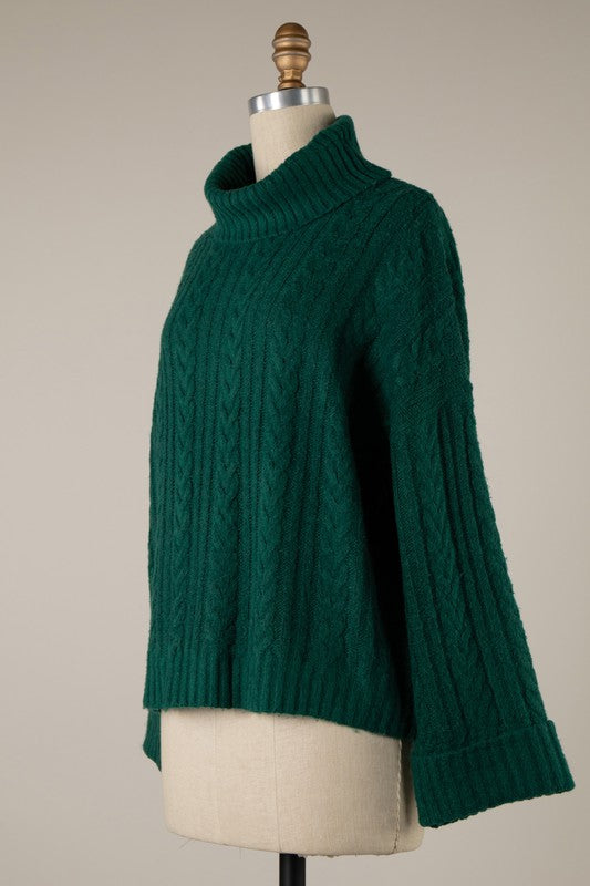 Hunter Cable Sweater (hunter)