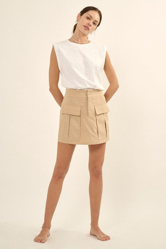 Margeaux Cargo Skirt