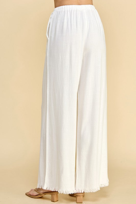 Capetown Linen Pants (white)