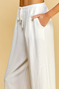 Capetown Linen Pants (white)