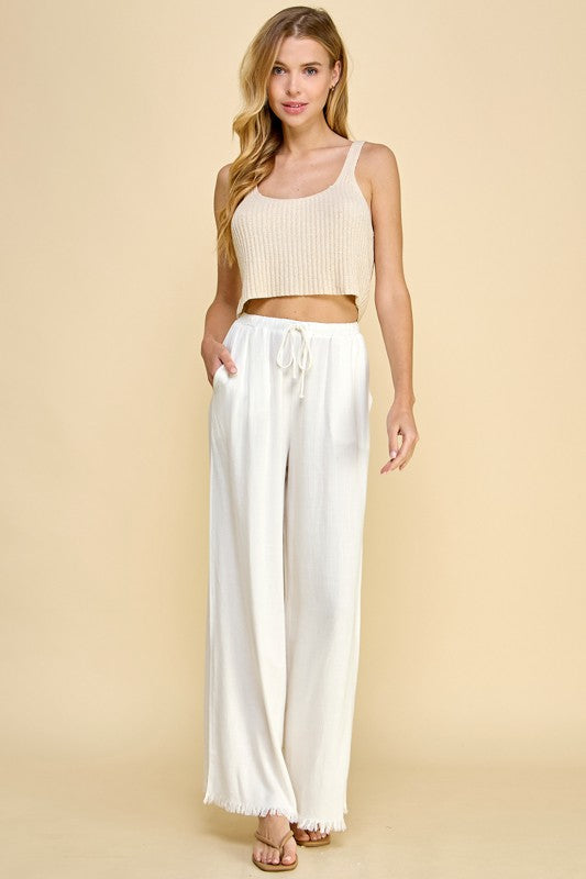 Capetown Linen Pants (white)