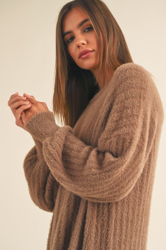 Chestnut Dolman Sweater