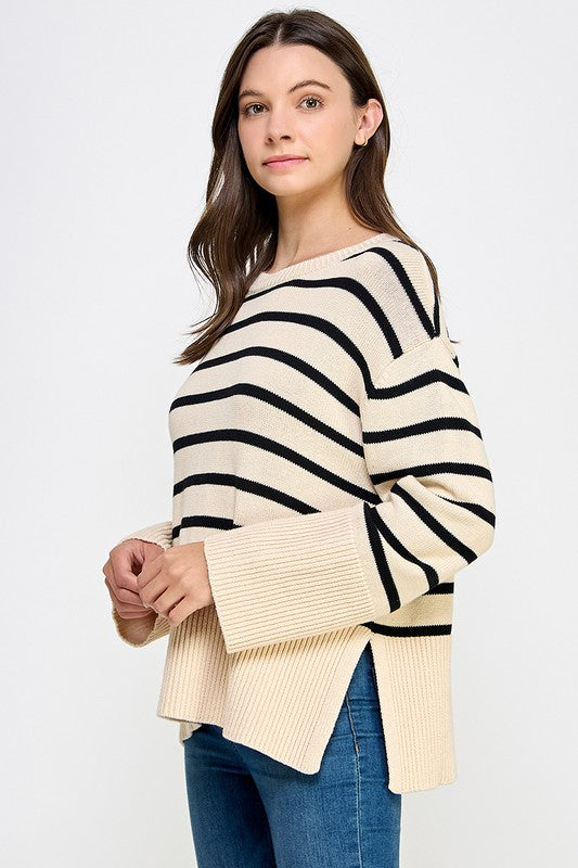 Newport Striped Sweater