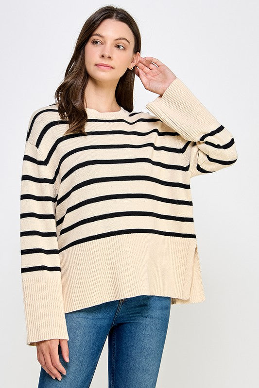 Newport Striped Sweater