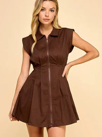 Paxton Mini Dress (chocolate)