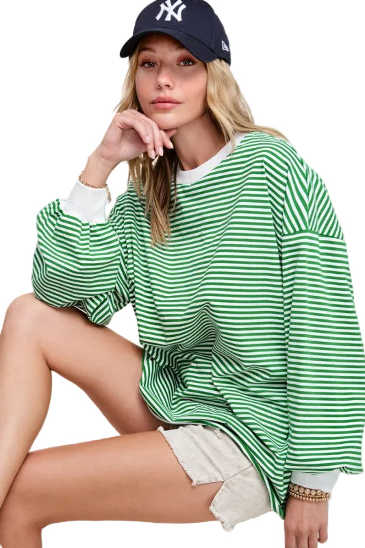 Upperdeck Crew Tee (green) - GEORGE-MARY'S